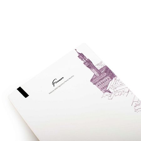 Блокнот линованный Pininfarina ITALIAN BEAUTY FIRENZE из каменной бумаги, А5