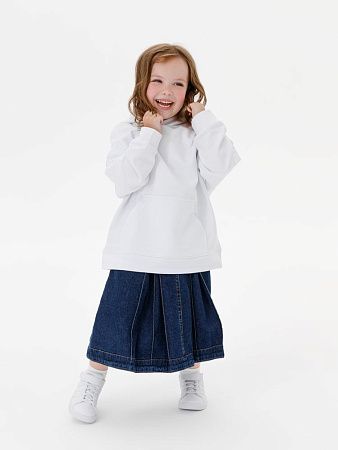 Худи детское оверсайз Houdini, белое, размер 6 лет (106-116 см)