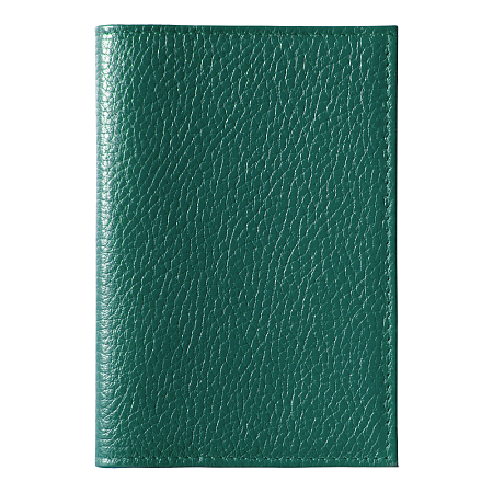 Обложка для автодокументов Leather Sky Flotter из натуральной кожи, зеленая