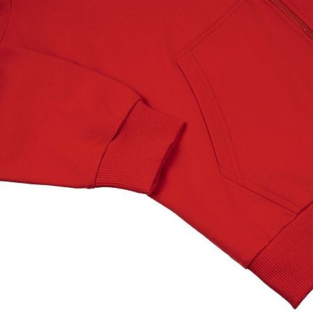 Толстовка на молнии с капюшоном Siverga 2.0, красная, размер M