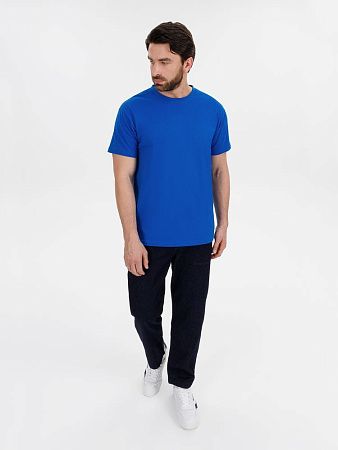 Футболка унисекс T-Bolka 180, ярко-синяя, размер XS v2