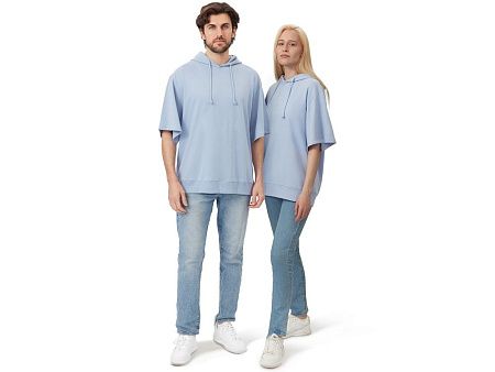 Худи оверсайз с коротким рукавом «Warsaw» унисекс