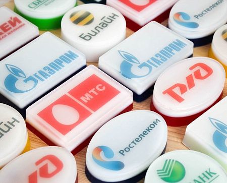 Брендированное мыло ручной работы с вашим логотипом