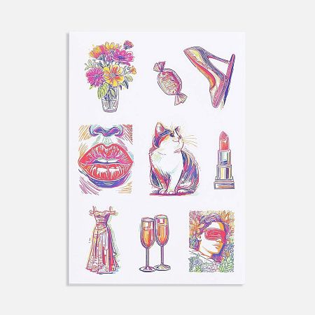 Стикерпак бумажный Thematic, для женщин