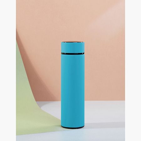 Термос "Бостон" с индикацией температуры, soft touch, 500 мл