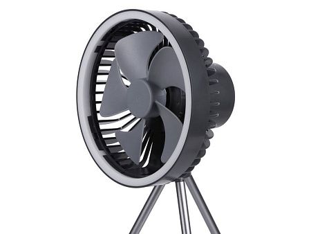 Портативный вентилятор с фонарем «Jon»