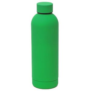 Термобутылка Perfecto софт-тач, синий.