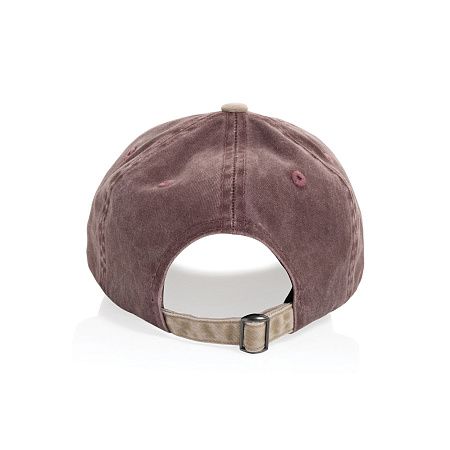 Бейсболка BEAU AWARE™ из двухцветной хлопковой саржи, 6 клиньев, 270 г/м²