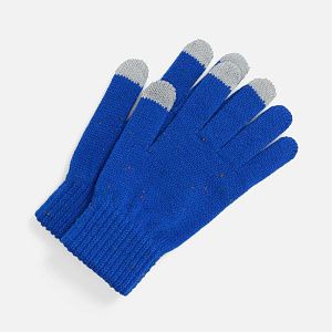 Перчатки сенсорные Spotti Senso, синие, размер L/XL
