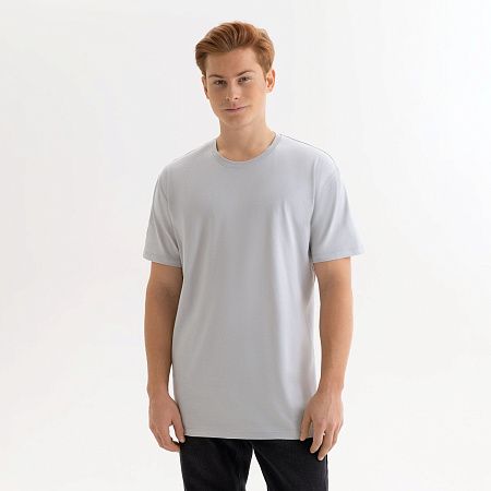 Футболка унисекс Крис (Kris), 150 гр., светло-серая, размер XXXL