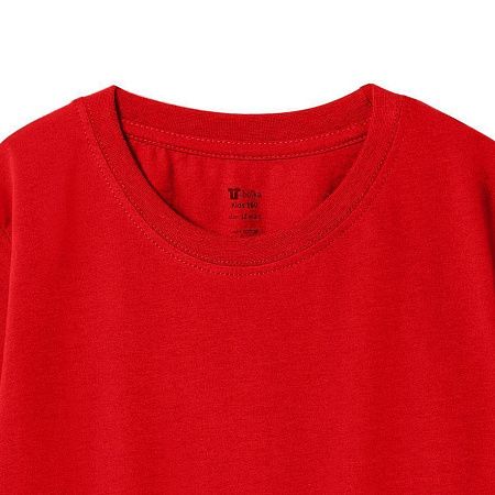 Футболка детская T-Bolka Kids, красная, размер 12 лет (142-152 см)