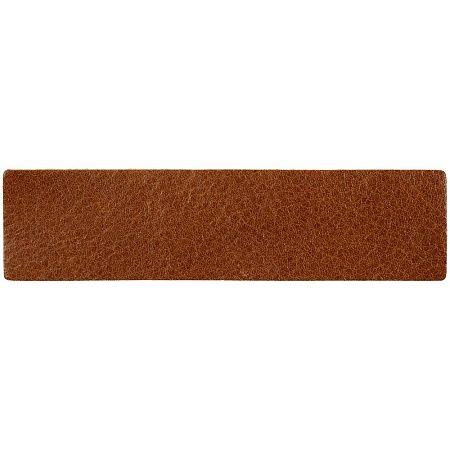 Лейбл кожаный Pasek, S, горчичный