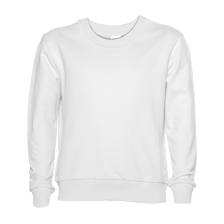 Свитшот детский STAN футер без начёса, 260, 63J, Белый,  (10/1)  (14/14 лет)