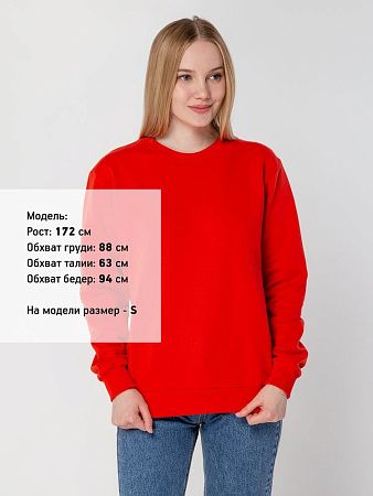 Толстовка Unit Toima Heavy, красная, размер 4XL