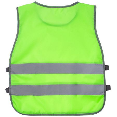 Жилет светоотражающий детский С-2.001Н, желтый неон, размер 4–6 лет (98-115 см)