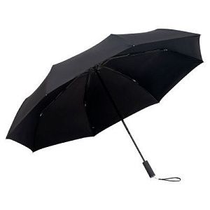 Зонт складной автоматический Forest Windsor, диаметр 136 см,  8 панелей,  в подарочной коробке, черный