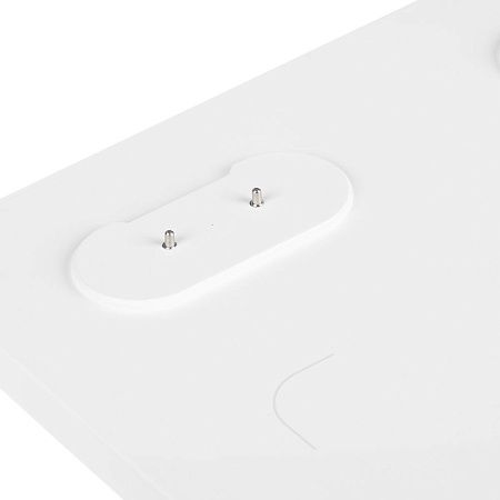 Станция беспроводной зарядки с колонкой и ночником Trilogy, белая