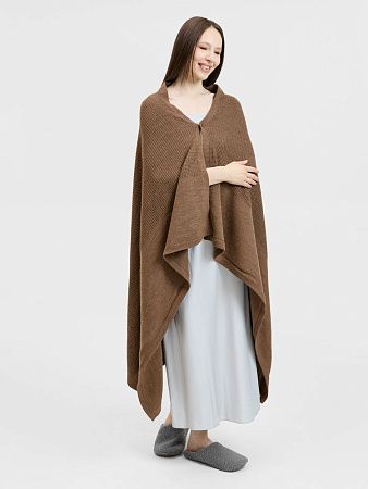 Плед Voyage в кофре, коричневый