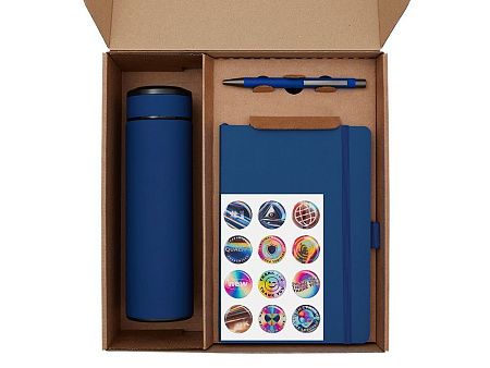 Набор «Warmpage» с термосом, блокнотом, ручкой и чаем