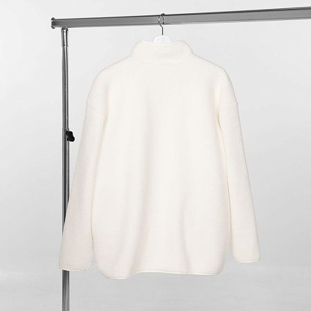 Куртка унисекс Oblako, молочно-белая, размер XL/2XL