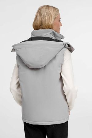 Жилет унисекс Sfera, светло-серый, размер M