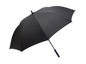 Зонт-трость «Glendale» с куполом 137 см, цвет: черный