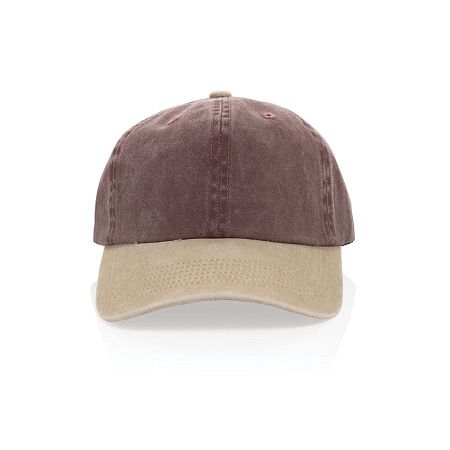 Бейсболка BEAU AWARE™ из двухцветной хлопковой саржи, 6 клиньев, 270 г/м²