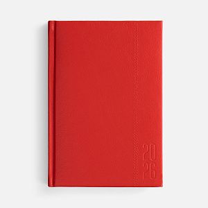 Ежедневник Baza, датированный, красный