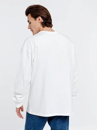 Футболка оверсайз унисекс City Sapiens, молочно-белая, размер XL