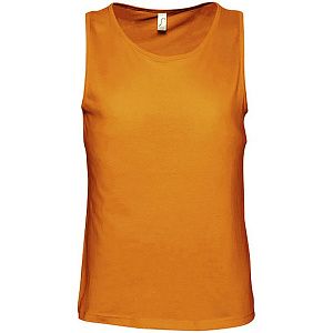 Майка мужская Justin 150, оранжевая, размер XXL