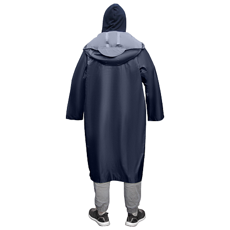 Дождевик Oxford, унисекс, материал полиэстер с пропиткой, размер XL-XXL, темно-синий
