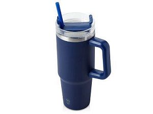 Термокружка KRANSTON с трубочкой и поворотной крышкой, 850 мл