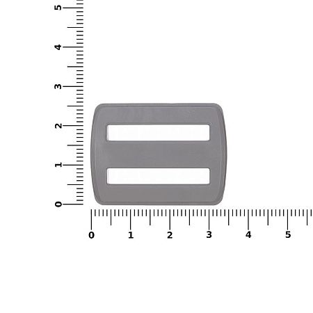 Пряжка — регулятор ремня Fermo, серая