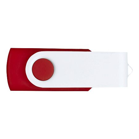 Флешка TWIST WHITE COLOR Красная с белым 4015.03.07.64ГБ