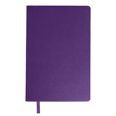 Бизнес-блокнот SMARTI, A5, фиолетовый, мягкая обложка, в клетку