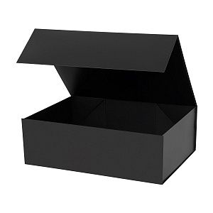Подарочная коробка-трансформер средняя, черная