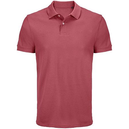 Рубашка поло унисекс Pacific, розовая (лососевая), размер M