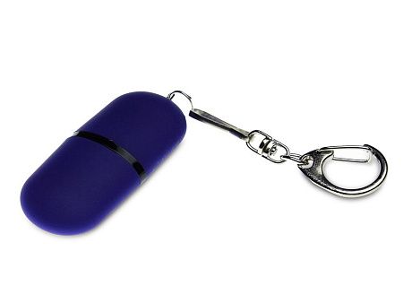 USB 3.0- флешка «Goutte Soft-touch» на 128 Гб каплевидной формы