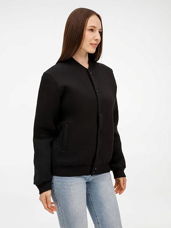 Бомбер унисекс AtmosWear, черный, размер S