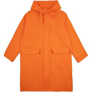 Дождевик детский RainDrop Kids, оранжевый, размер 12 лет (142-152 см)