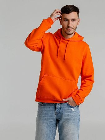 Толстовка с капюшоном Snake II оранжевая, размер S
