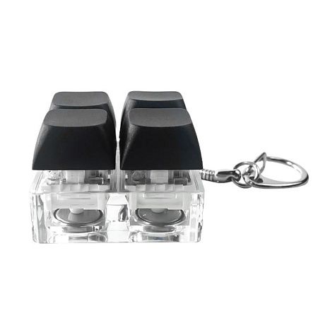 Брелок Press Anti Stress с LED подсветкой, черный