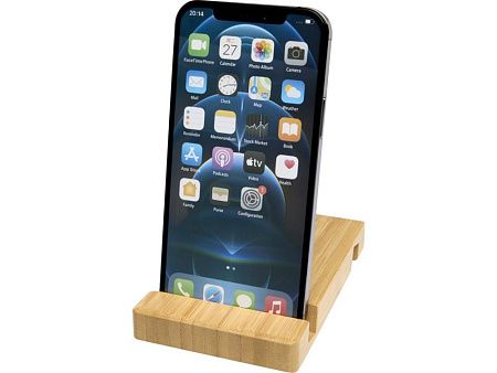 Подставка для телефона и планшета бамбуковая «Bubup»