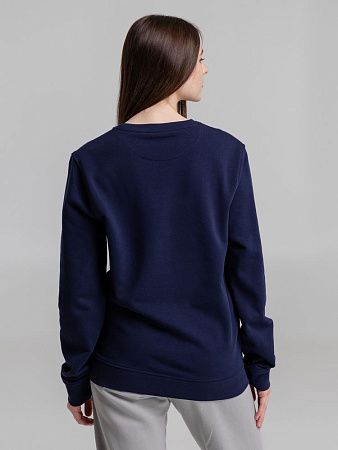 Свитшот унисекс BNC Inspire (Organic), темно-синий, размер XS