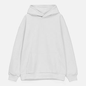 Худи унисекс оверсайз Daylero, белое, размер 3XL/4XL