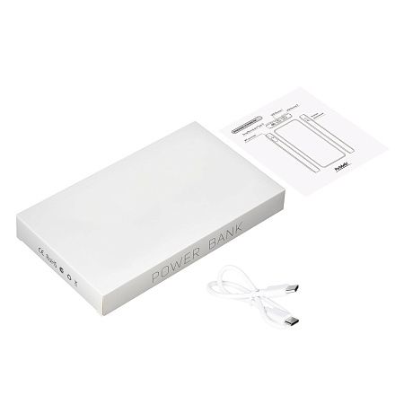 Внешний аккумулятор с подсветкой Ancor PD Plus 10000 mAh, белый