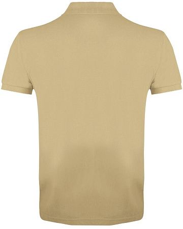 Рубашка-поло Prime Men бежевая, размер XL