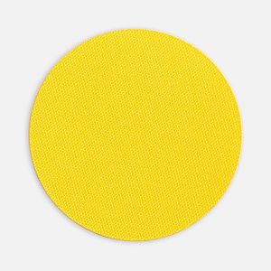 Наклейка тканевая Lunga Round, M, желтая