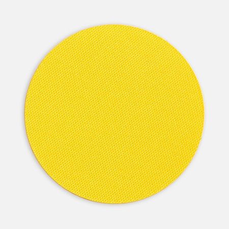 Наклейка тканевая Lunga Round, M, желтая