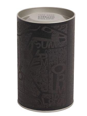 Тубус TeaParty, ver.2, черный